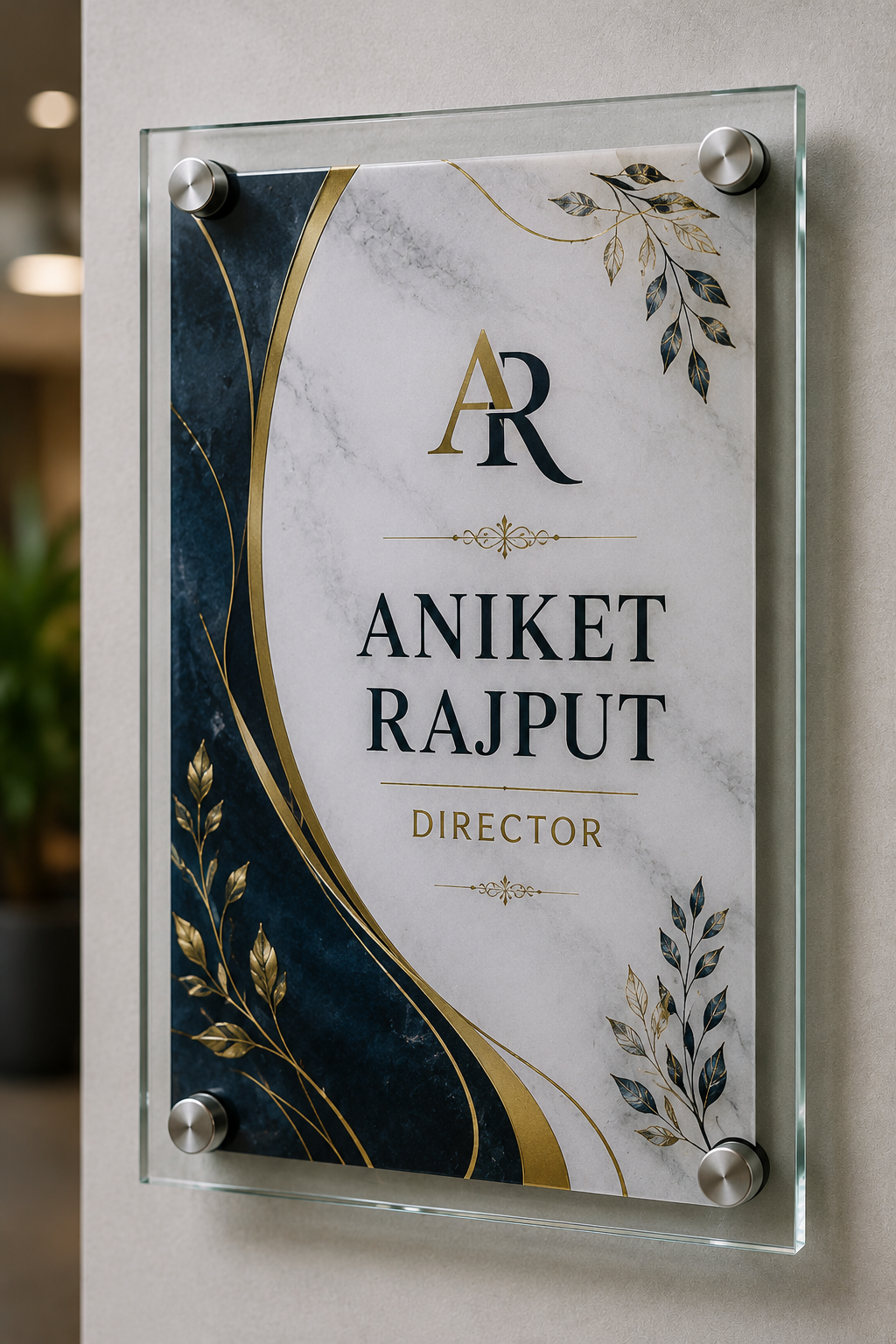 UV Printed Name Plates